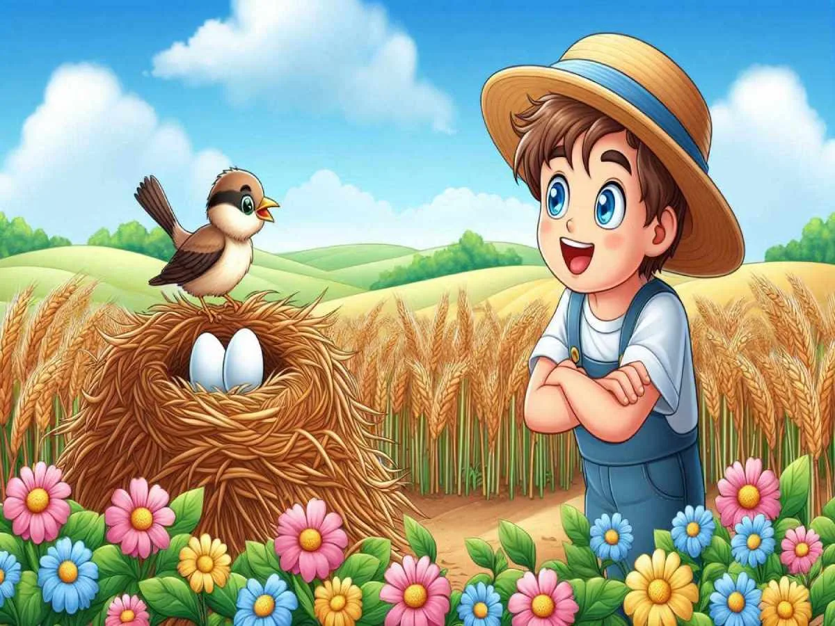 You are currently viewing किसान और गौरैया की कहानी – The story of farmer and sparrow