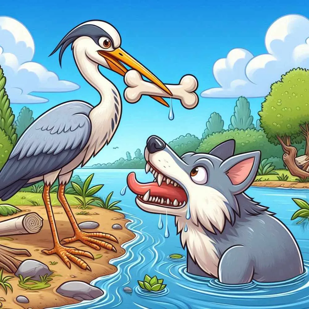 heron-and-the-wolf-story-in-hindi