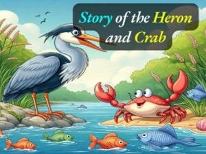 Read more about the article The story of heron and crab – बगुला और केकड़ा