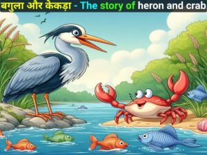 Read more about the article बगुला और केकड़ा – The story of heron and crab