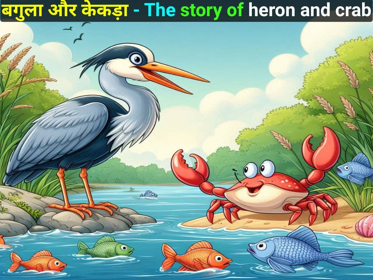 You are currently viewing बगुला और केकड़ा – The story of heron and crab