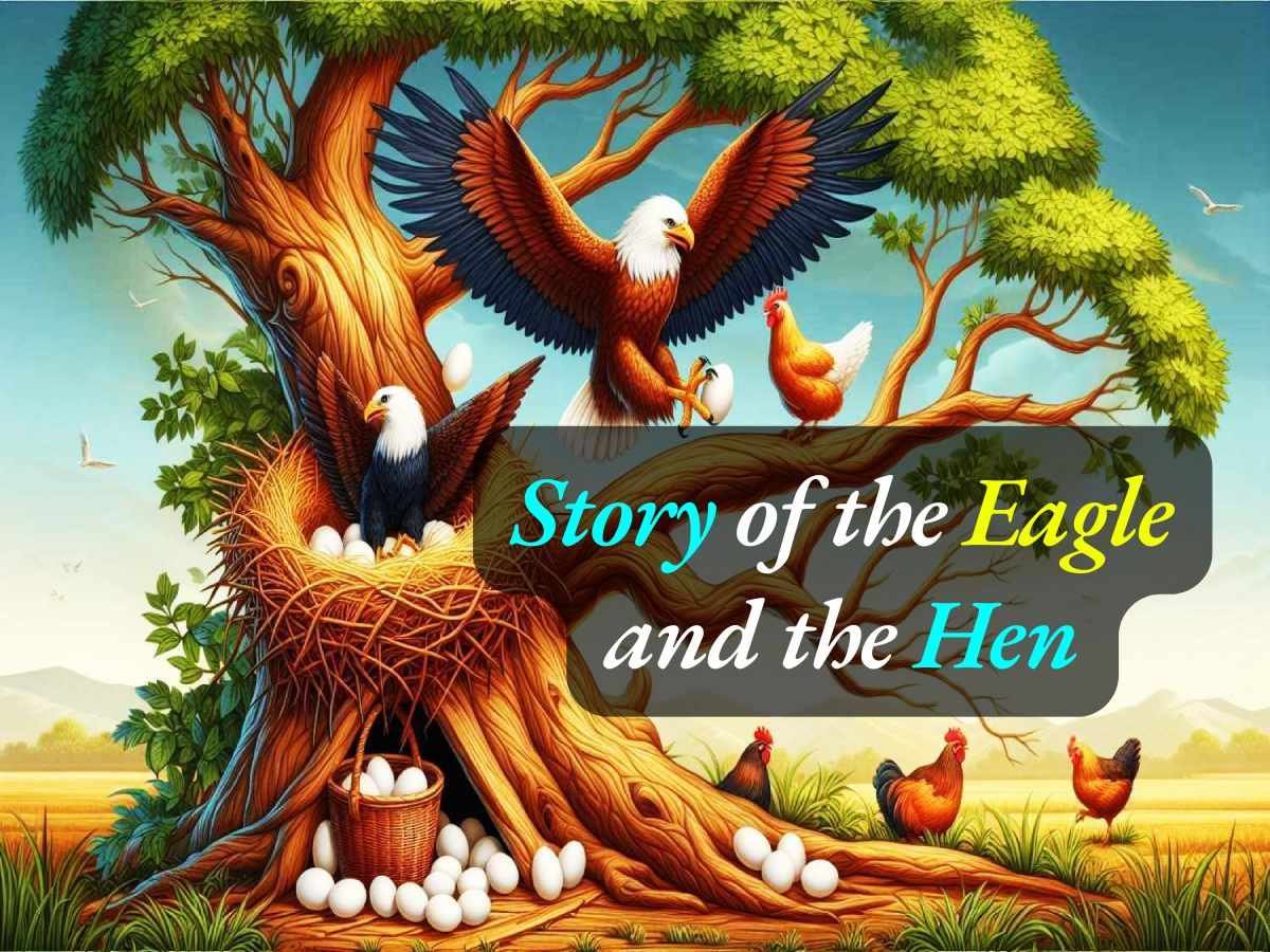 You are currently viewing चील और मुर्गी की कहानी – Story of the Eagle and the Hen