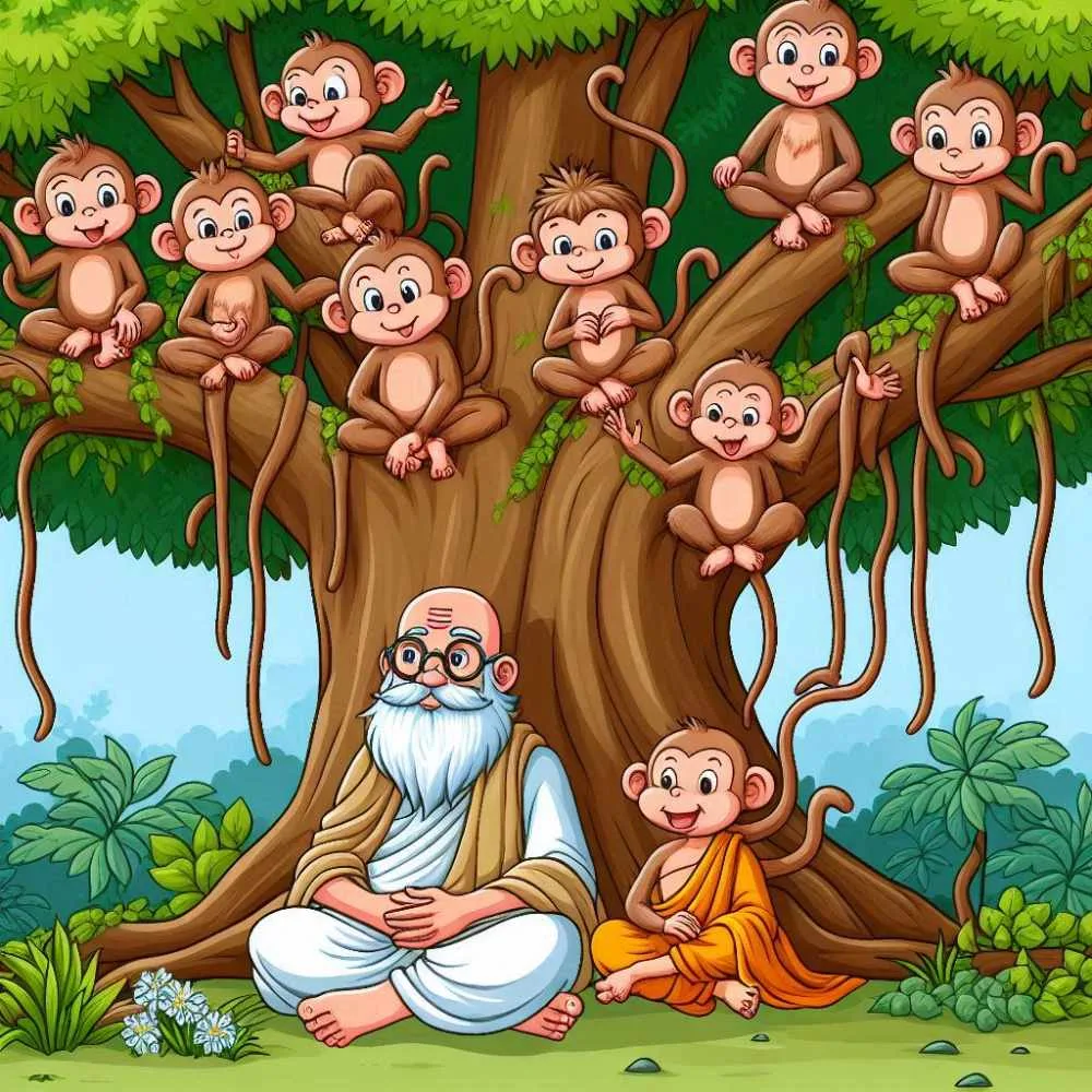 monkeys-and-saint-story