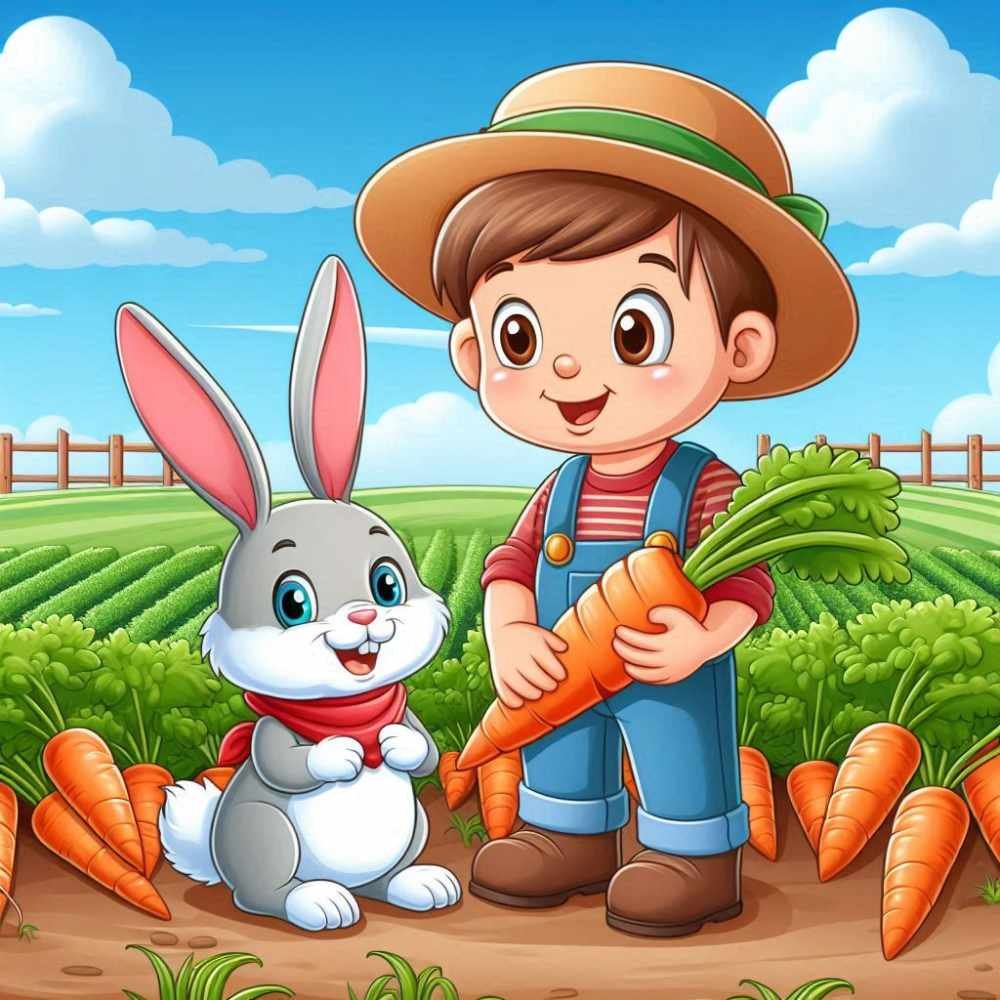 rabbit-and-farmer-story-in-hindi
