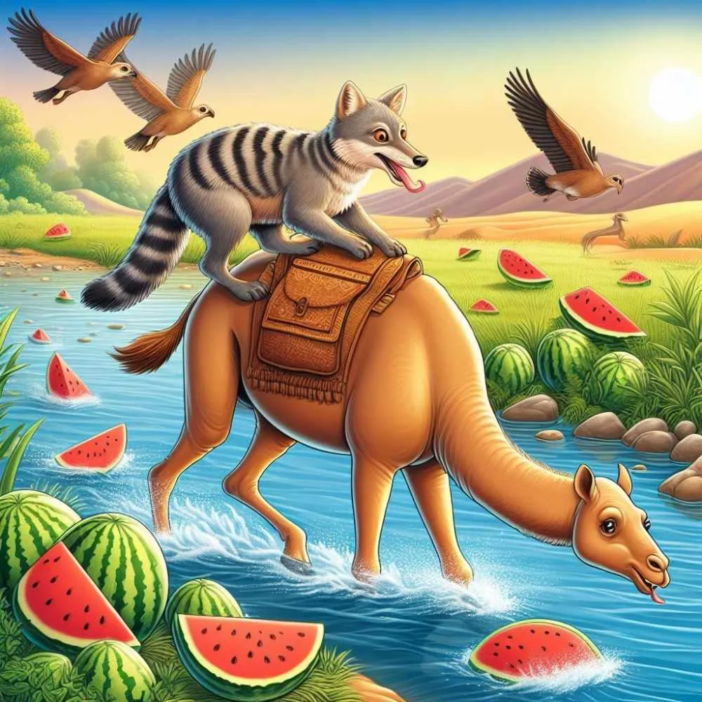 story-of-jackal-and-camel