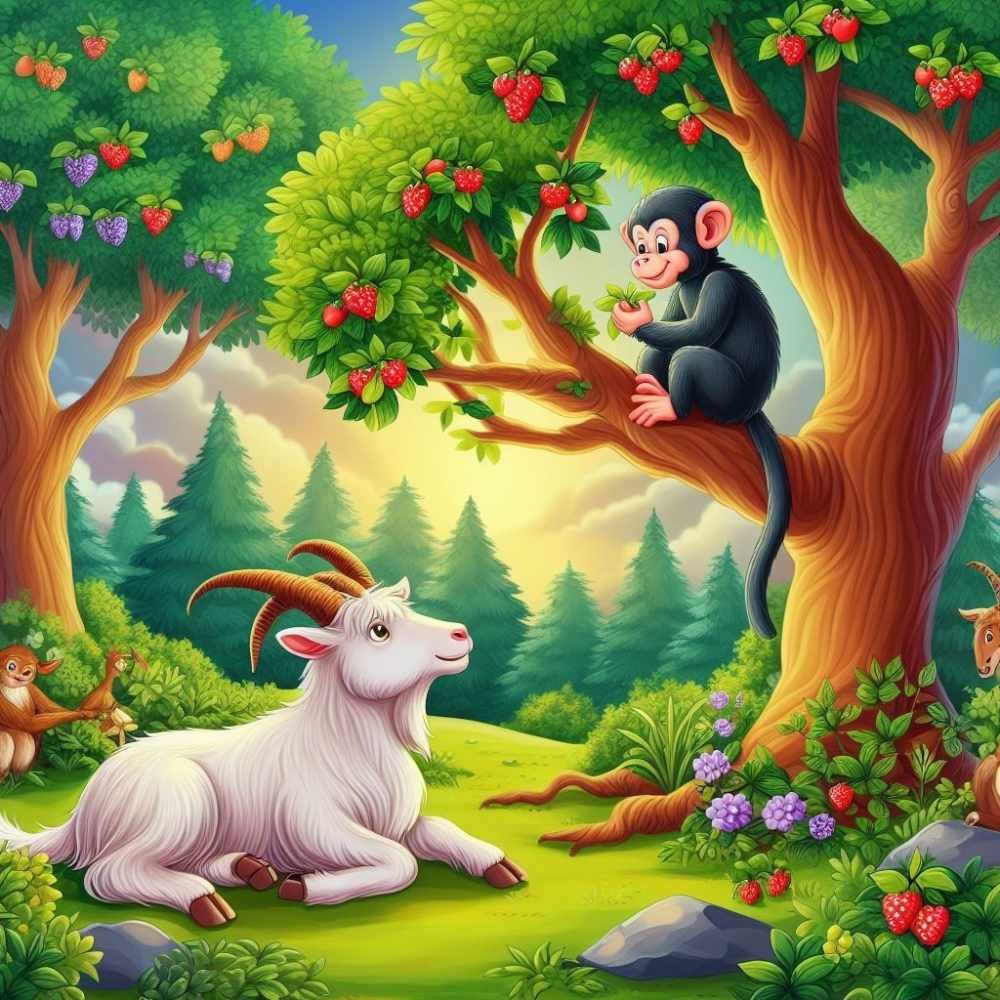 story-of-monkey-and-goat