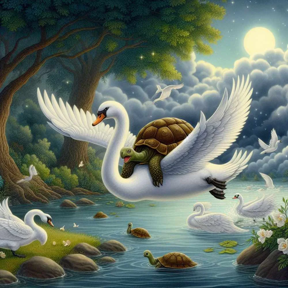 story-of-the-swan-and-the-tortoise
