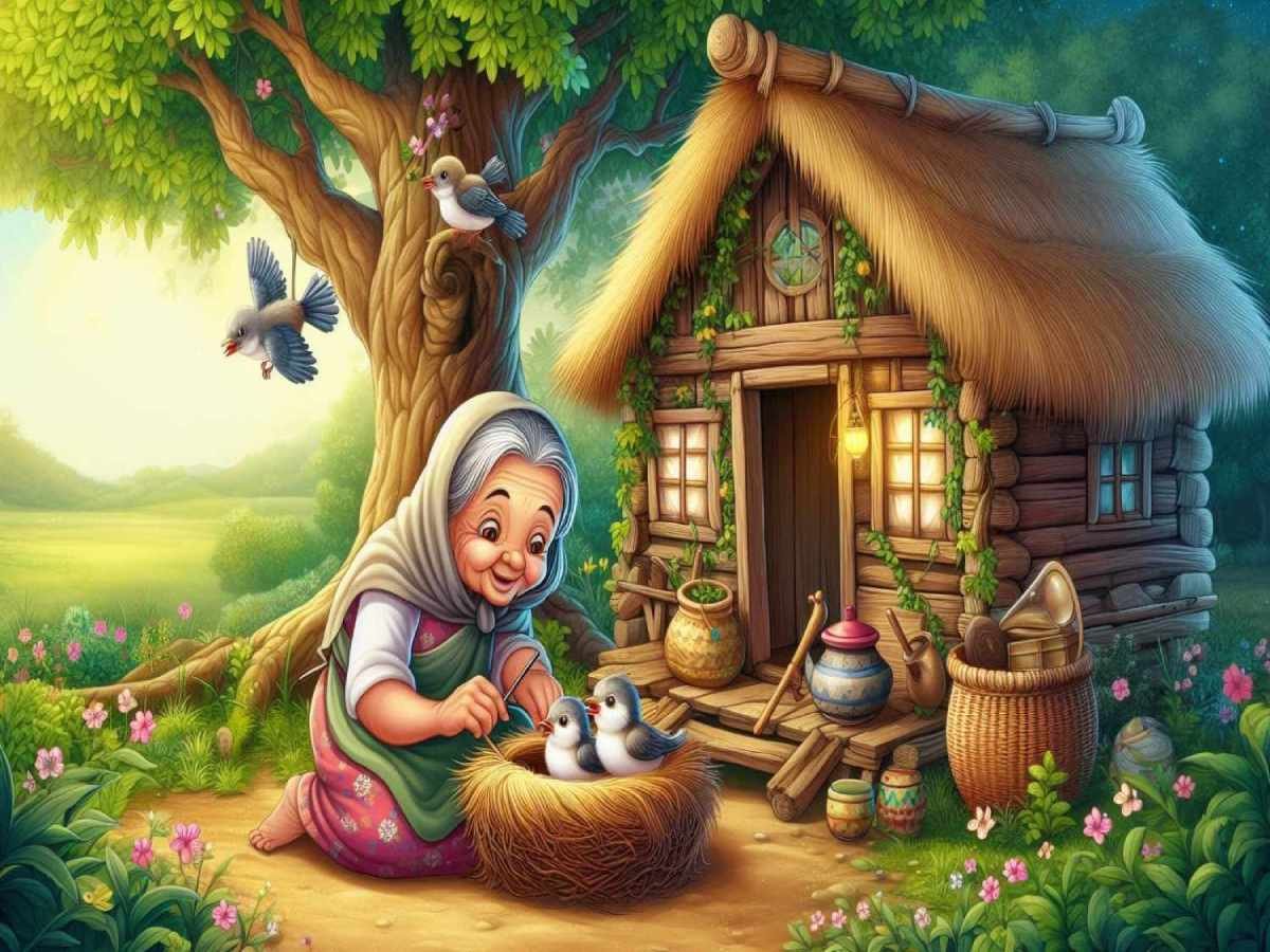 You are currently viewing दादी और चिड़िया की कहानी –  The Story of Grandmother and Bird