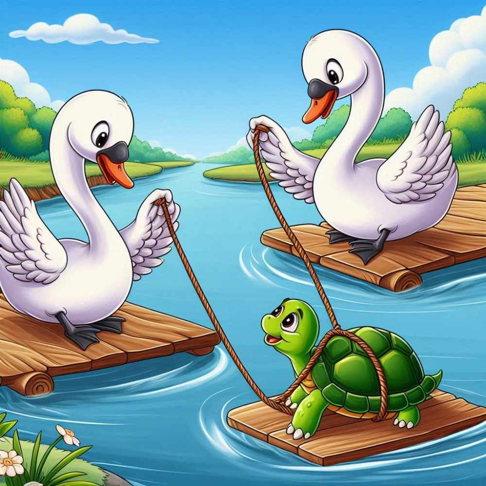 the-story-of-the-swan-and-the-talking-turtle