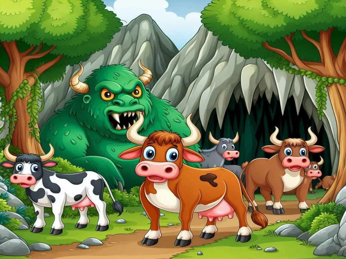 You are currently viewing बुद्धिमान गाय की कहानी – The story of wise cow
