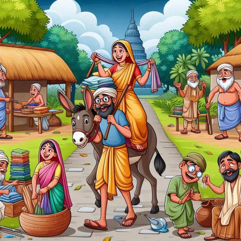 washerman-and-his-wife-with-their-donkey-on-a-village-road