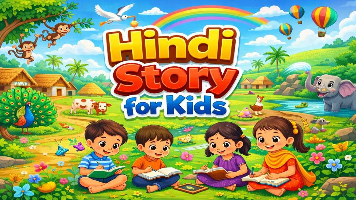 You are currently viewing छोटे बच्चों के लिए मजेदार और ज्ञानवर्धक हिंदी कहानियां