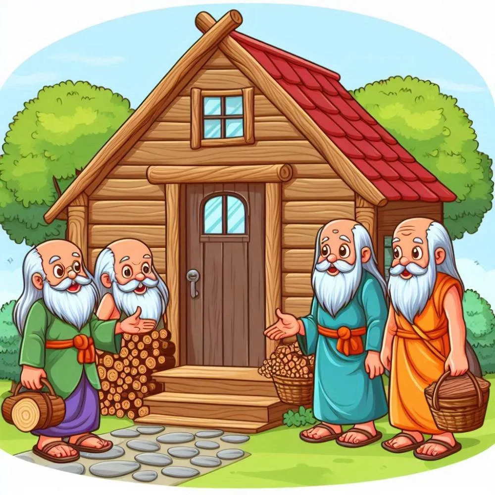 story-of-four-sages-and-the-woodcutter