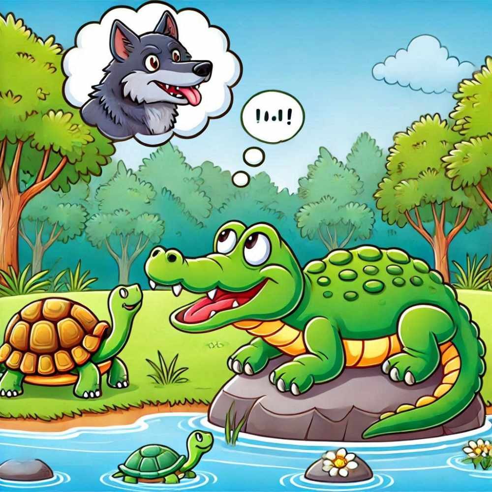 crocodile-and-tortoise