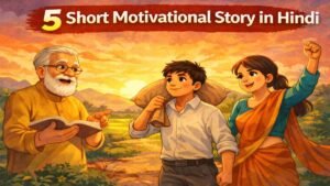 Read more about the article 5 Short Motivational Story in Hindi (2026) | प्रेरणादायक छोटी कहानियाँ