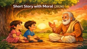 Read more about the article 5 Short Story with Moral in Hindi (2026) | प्रेरणादायक छोटी नैतिक कहानियाँ