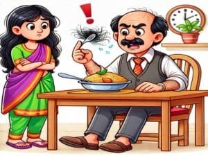 Read more about the article क्रोधी व्यापारी और उसकी पत्नी – Angry businessman and his wife