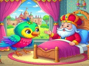 Read more about the article राजा और चिड़िया – The King and the Bird