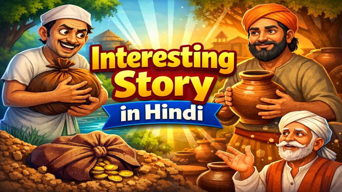 You are currently viewing दिलचस्प कहानी : कंजूस धोबी और ईमानदार कुम्हार | Interesting Story in Hindi