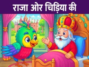 Read more about the article शिक्षाप्रद कहानी – राजा और चिड़िया