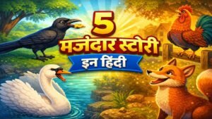Read more about the article 5 मजेदार स्टोरी इन हिंदी | हंसी और सीख से भरी मजेदार कहानियाँ