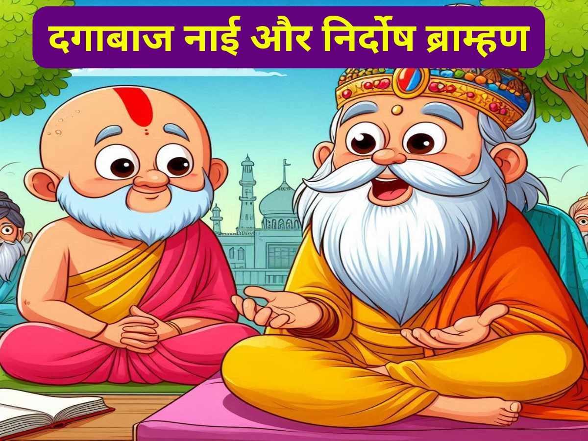 You are currently viewing छोटी कहानी – दगाबाज नाई और निर्दोष ब्राम्हण