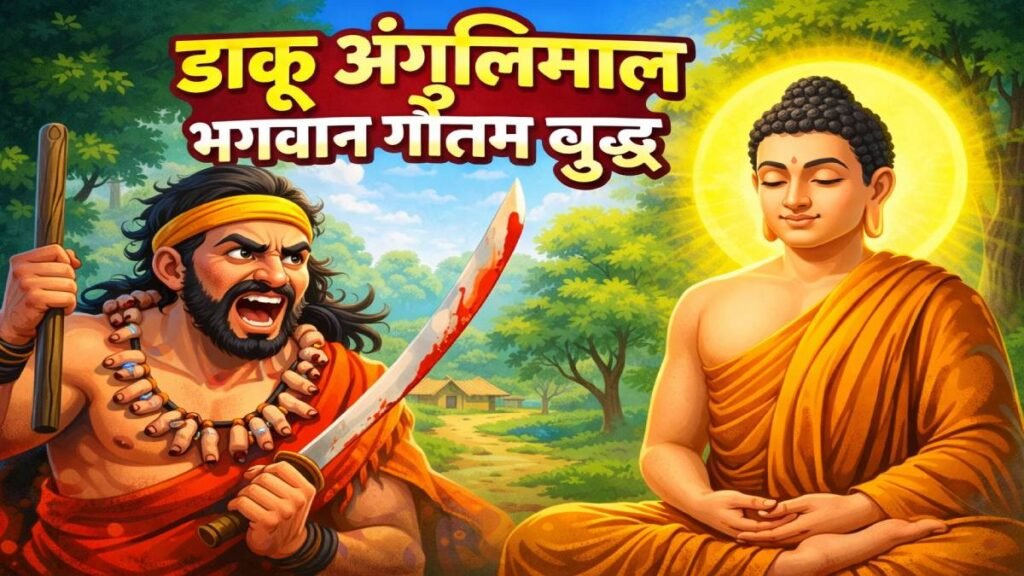 100 लोगों को मारने वाला खूंखार डाकू अंगुलिमाल कैसे बना बुद्ध का शिष्य?