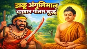 Read more about the article 100 लोगों को मारने वाला खूंखार डाकू अंगुलिमाल कैसे बना बुद्ध का शिष्य?