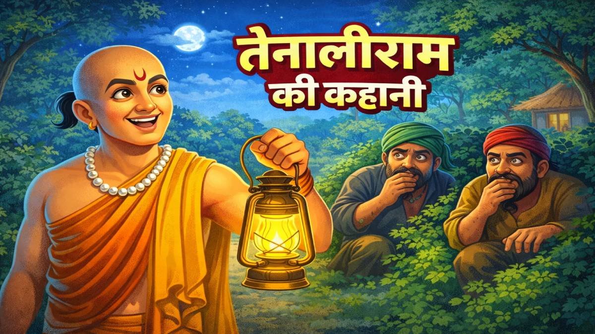 You are currently viewing तेनालीराम की प्रसिद्ध कहानी – एक तीर से दो शिकार