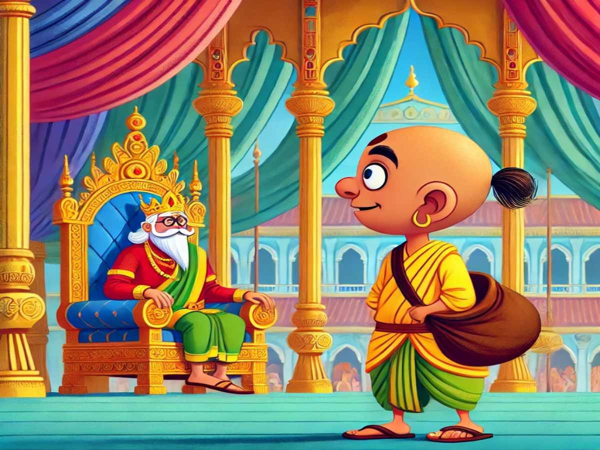 You are currently viewing तेनालीराम की कहानी : सोने का आम