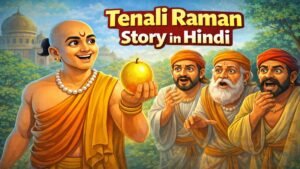 Read more about the article तेनालीराम की मजेदार कहानी – सोने का आम