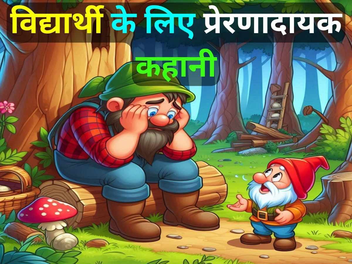 You are currently viewing विद्यार्थी के लिए प्रेरणादायक कहानी – राजा और लकड़हारा