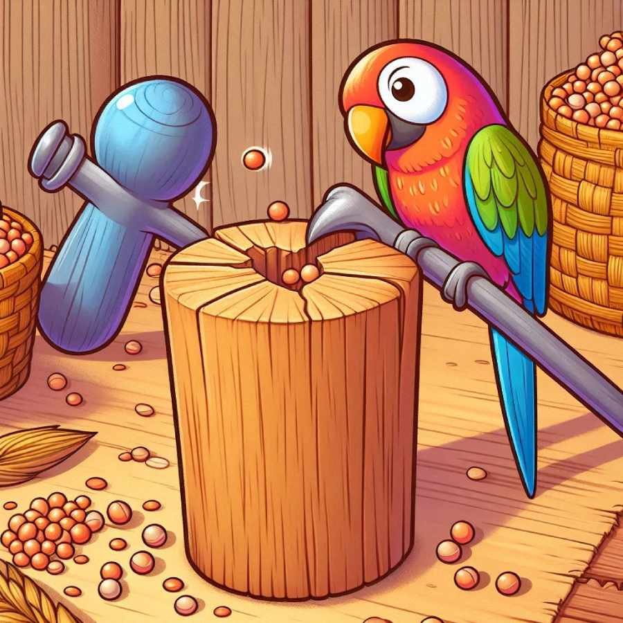 moral-story-in-hindi-parrot-and-gram-pulse