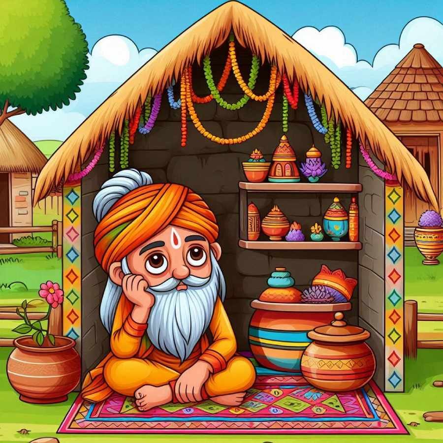 sadhu-aur-daku-ki-story
