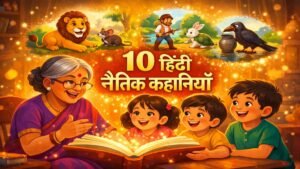 Read more about the article 10 हिंदी नैतिक कहानियाँ | जीवन की सीख देने वाली प्रेरणादायक कहानियाँ