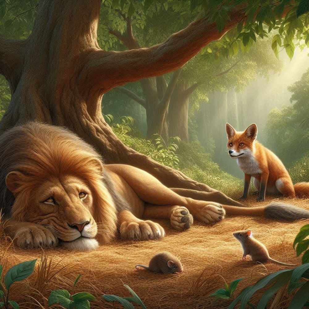 the-story-of-the-lion-and-the-fox