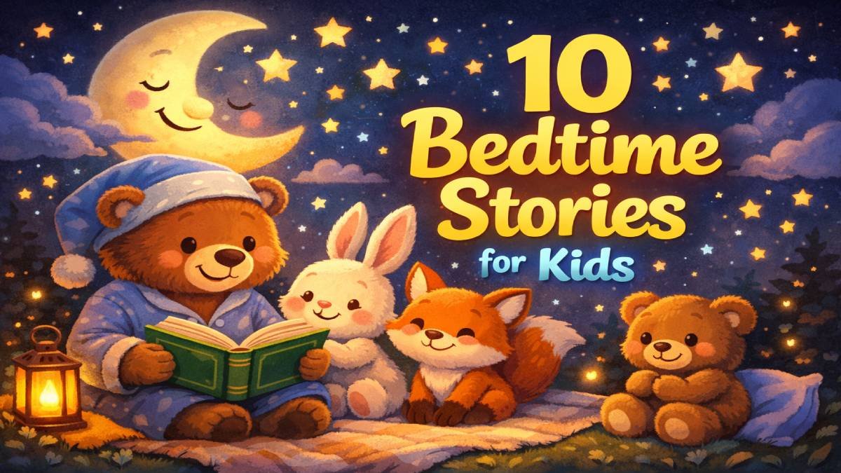 You are currently viewing 10 Most Loved Bedtime Stories for Kids (Parents’ Favorite)