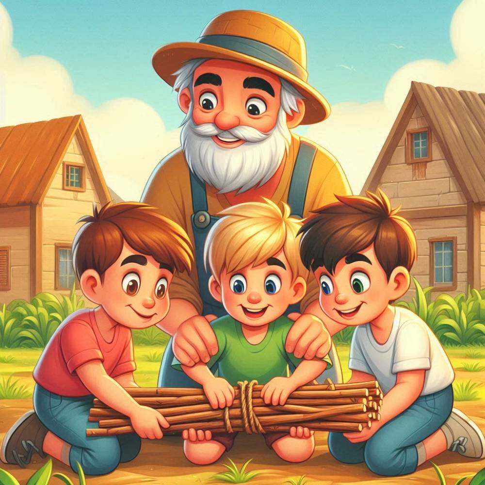 kids-moral-story-in-english-the-strength-of-unity