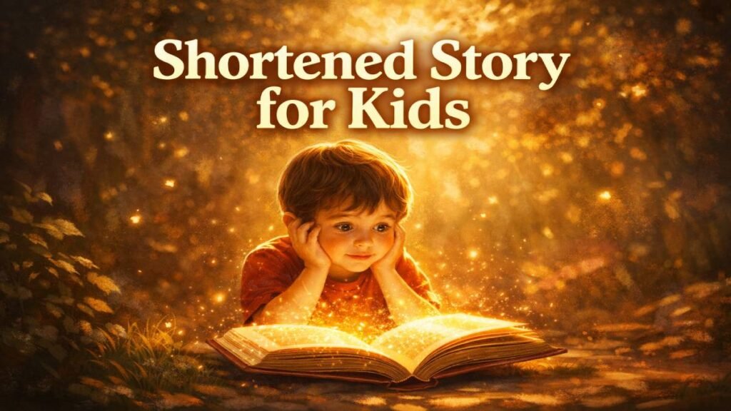 10 Shortened Story Examples for Kids in English (2026) 📚