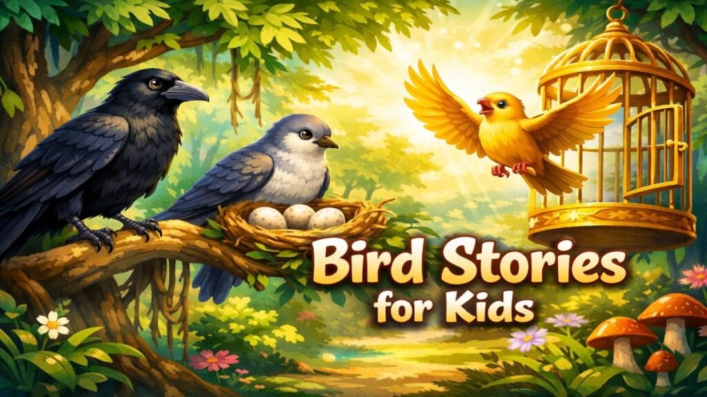 Bird Stories in English with Moral Lessons