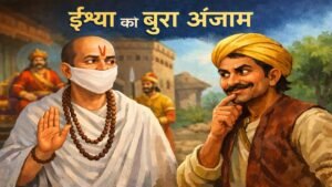 Read more about the article ईर्ष्या करने वाले का अंत कहानी – पंडित और नाई की सीख देने वाली कथा