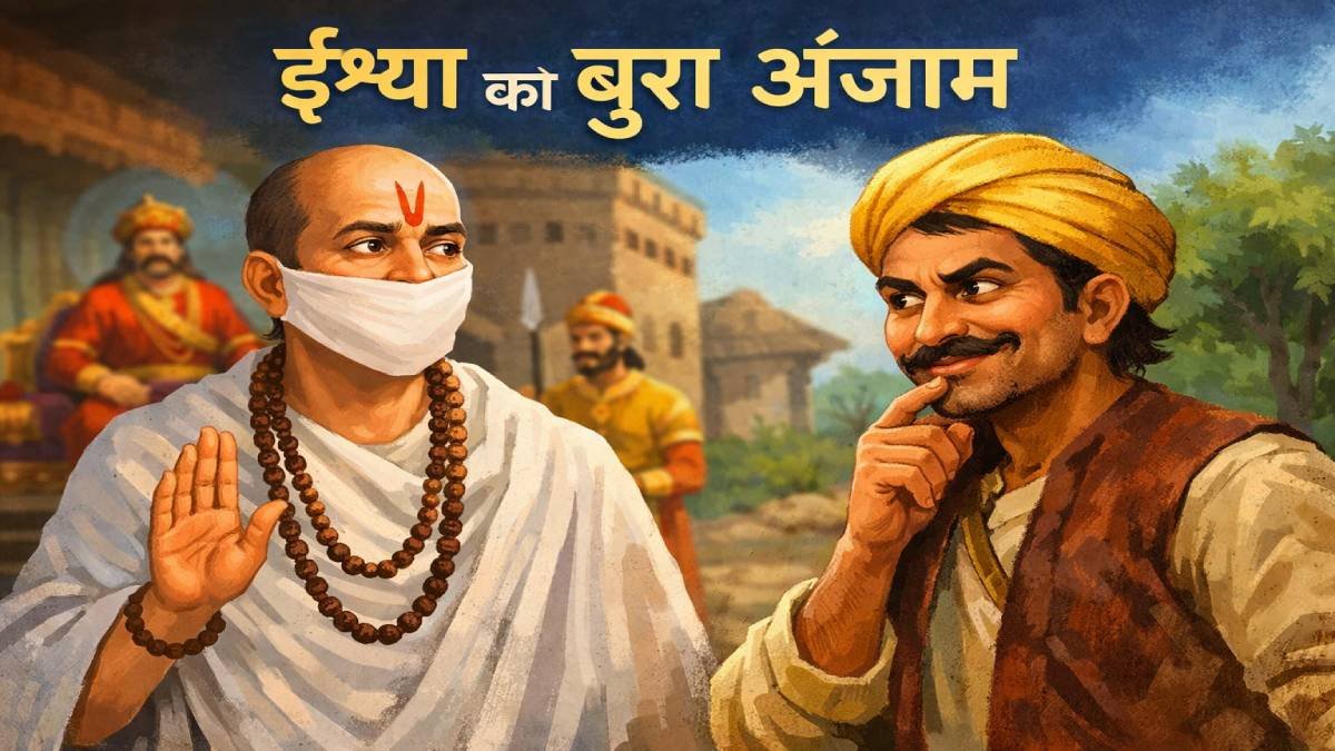 You are currently viewing ईर्ष्या करने वाले का अंत कहानी – पंडित और नाई की सीख देने वाली कथा