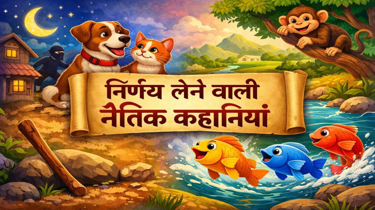 You are currently viewing निर्णय लेने की सीख देने वाली 2 नैतिक कहानियाँ