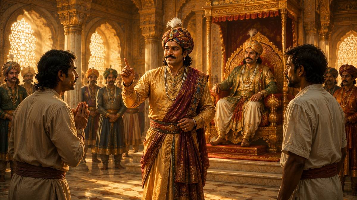 You are currently viewing अकबर-बीरबल की 3 न्याय कहानियाँ – सच और झूठ का फैसला