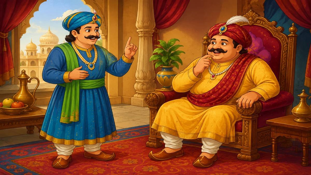 You are currently viewing अकबर-बीरबल की 4 शिक्षाप्रद कहानियाँ – आत्मनिर्भरता, ईमानदारी और जीवन की असली सीख