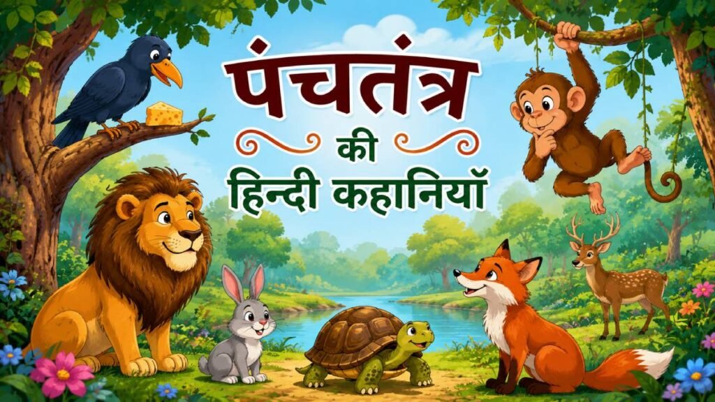 पंचतंत्र की 4 कहानियाँ – जब बुद्धि और ईमानदारी ने जीती बड़ी से बड़ी मुश्किल