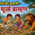 बच्चों की लोकप्रिय पंचतंत्र की कहानी – तीन मूर्ख ब्राम्हण और शेर