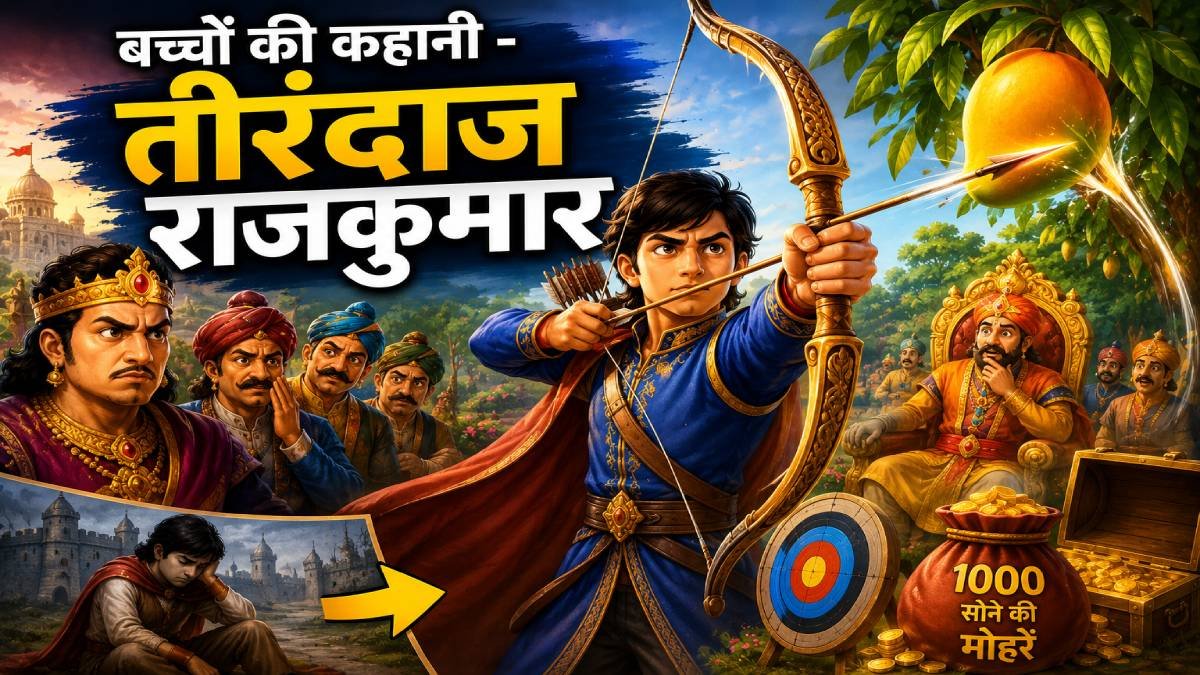 You are currently viewing तीरंदाज राजकुमार – एक तीर ने कैसे बचाई छोटे भाई की जान