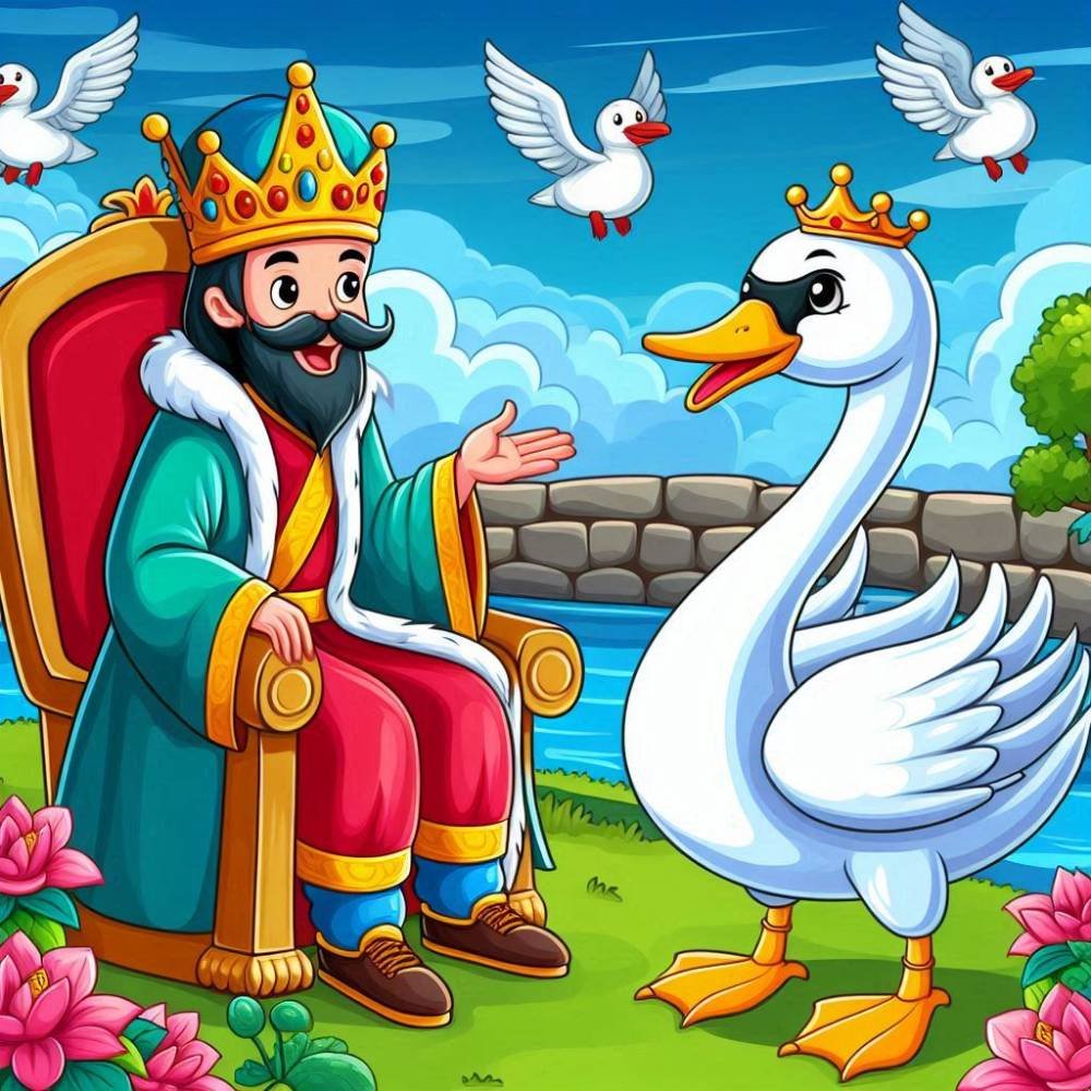 the-greedy-king-and-the-swan