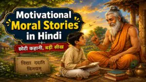 Read more about the article Moral and Motivational Stories in Hindi – जीवन बदलने वाली 4 प्रेरणादायक कहानियां